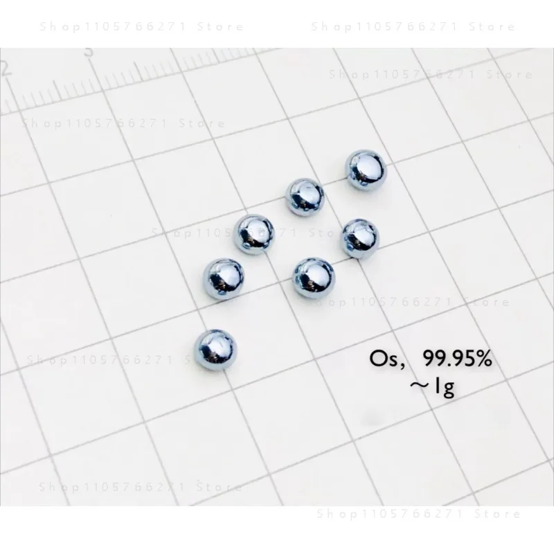 for 1g single-sided convex mirror precious metal osmium beads metal osmium osmium melt beads os 99.95