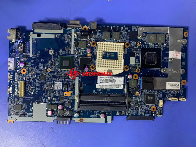 6-71-W35S0-D04 6-77-W355ST00-D04 For HASEE K650C K650S K760C W350ST W355ST Notebook Motherboard With PGA947 GPU GTX765M 760M