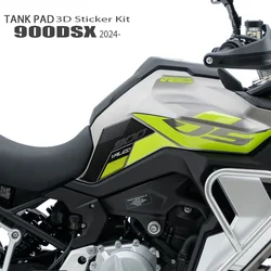 For Voge Valico 900DSX 900 DSX 2024 Tank Pad Motorcycle 3D Resin Protective Sticker Accessories Tank Pad Kit Stickers