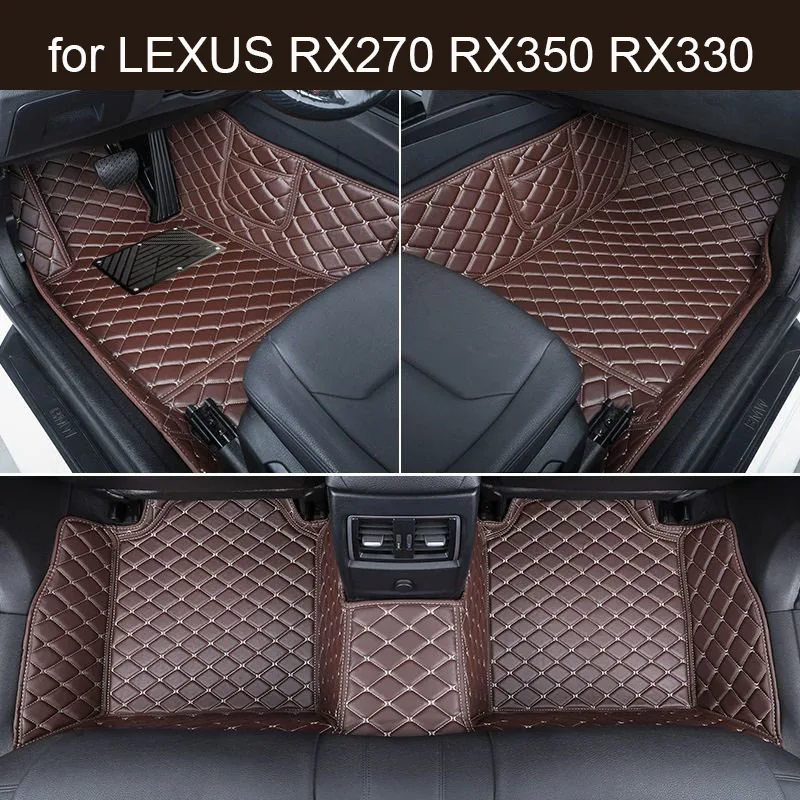 Car Floor Mats for LEXUS RX270 RX350 RX330  2007-2015  Accessories Customized Auto Carpets