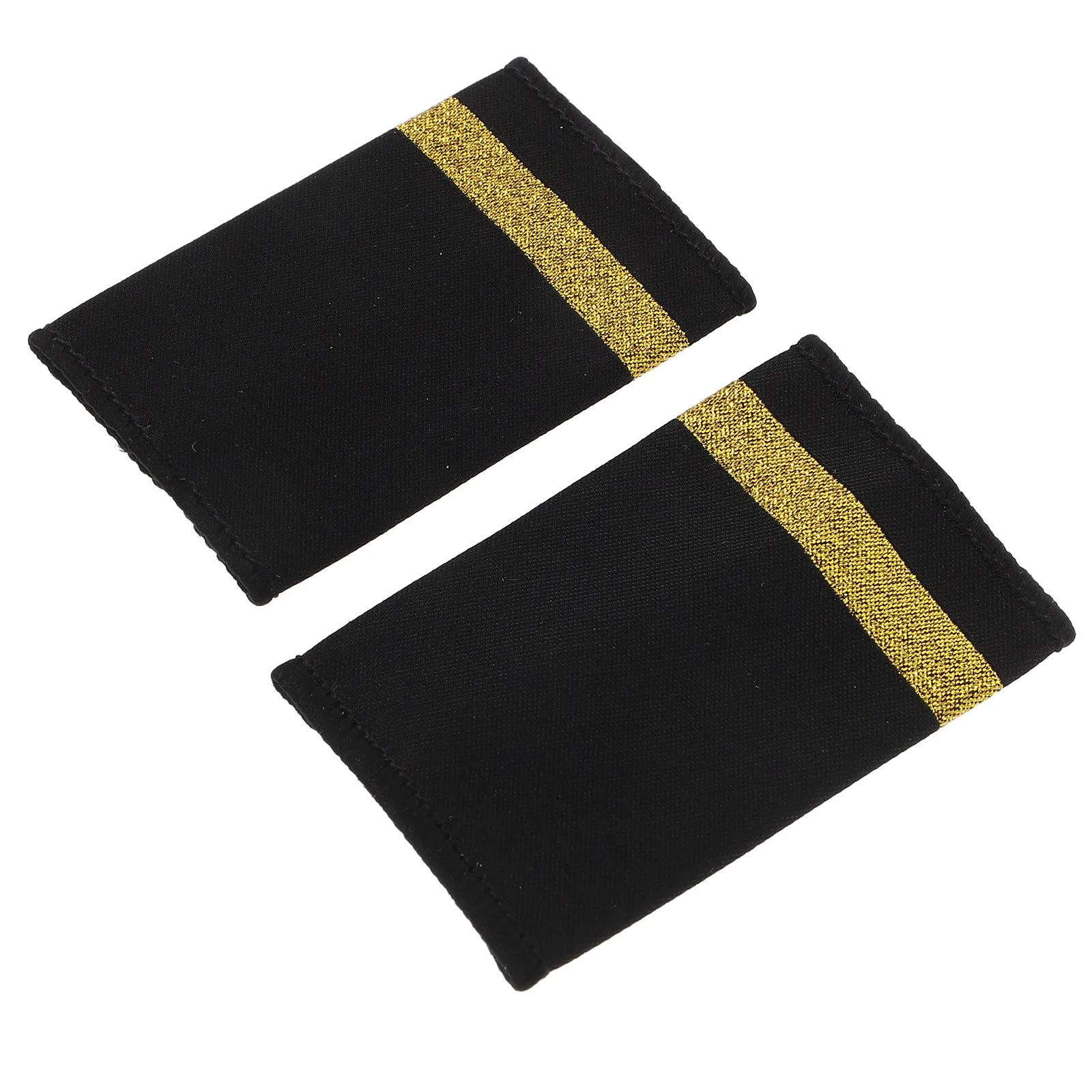 

1Pair Aviation Shoulder Boards Epaulets Professional Design for Airline Pilots Flight Cosplay Costume Accessories Lightweight