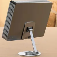 New 360° Rotate Metal Desk Mobile Phone Holder Stand For Adjustable Desktop Tablet Table Cell Phone Stand