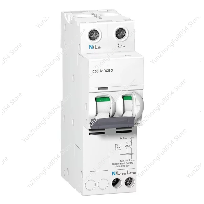 A9D19225 Leakage Circuit Breaker 2p Curve 25A 30mA 110 V IC60H2 RCBO