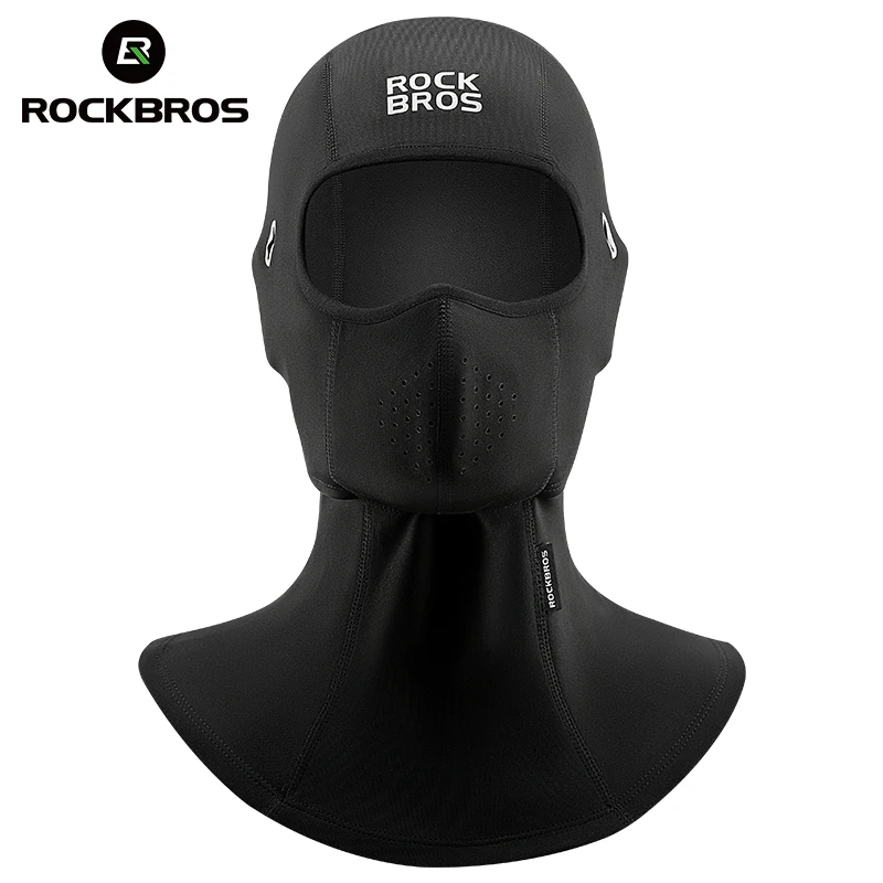 AliExpress ROCKBROS Winter Sport Mask Warm Fleece Face Scarf Balaclava Cycling Skiing Face Mask with Eyeglass Hole Design Comfortable