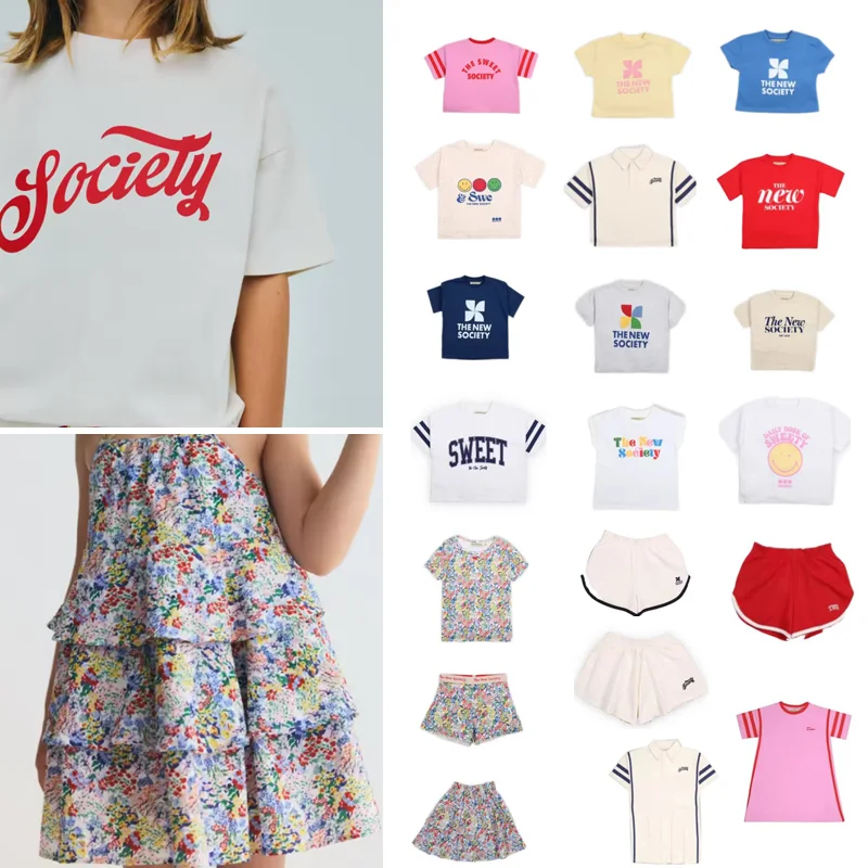 

Per-sale 2026 Tns NEW Spring Summer Baby Girls Cartoon Sets Print Sweatshirtst and Shorts Boys Sets shipment at the late March