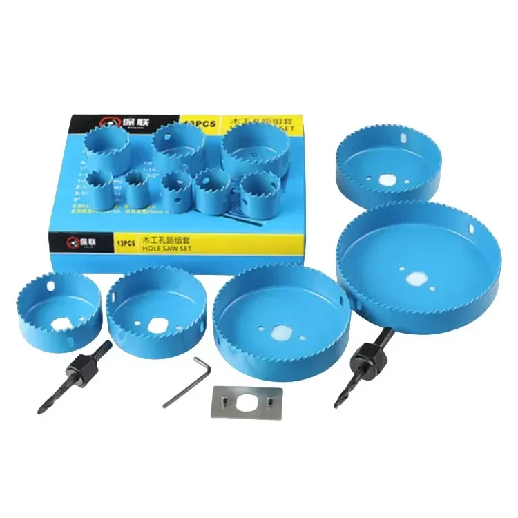 Woodworking Hole Opener Set Downlight Multi-function Drill Ceiling Gypsum Board Round Hole Reamer