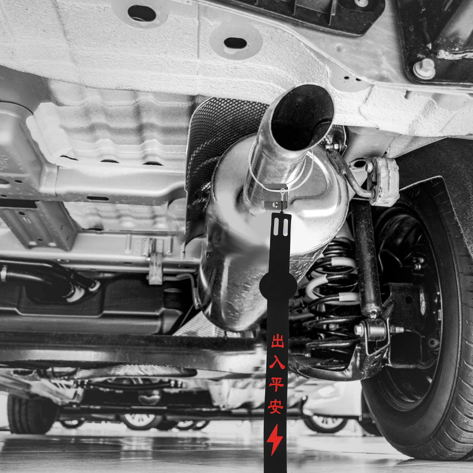 

Car Anti Static Strap Durable PVC Exhaust Grounding Belt for Vehicle Safety Protection Stylish Decoration Multiple Car Models