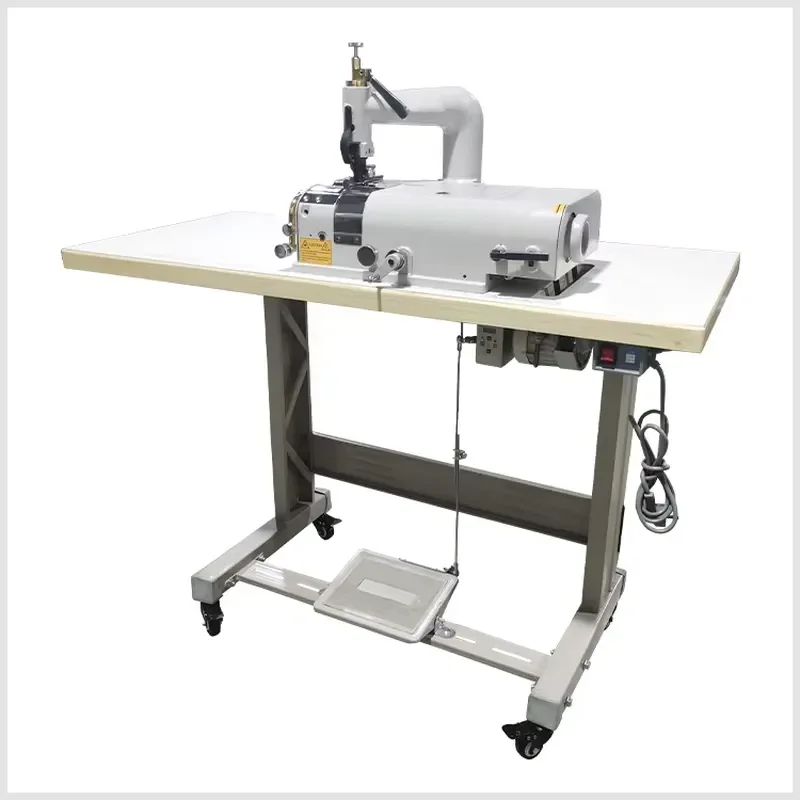 High-Precision Double Direct Drive Leather Skiving Machine Automatic Manufacturer Bag and Shoe Upper Edge Scraping Machine