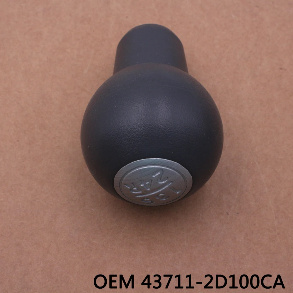 For Hyu-ndai Elantra Avante XD 5Speed MT Gear Shift Knob OEM 43711-2D000 Original Equipment Manufacturer Car Part for 2002-2006