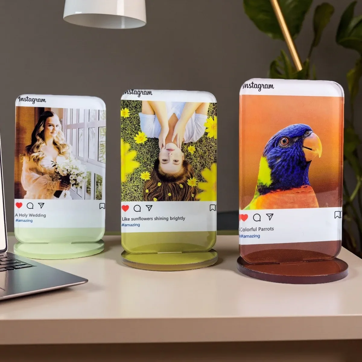 

Настольный акриловый сувенир с возможностью персонализации и термопереноса, сублимационная печать, акриловая подставка для термопереноса, настольный дисплей.