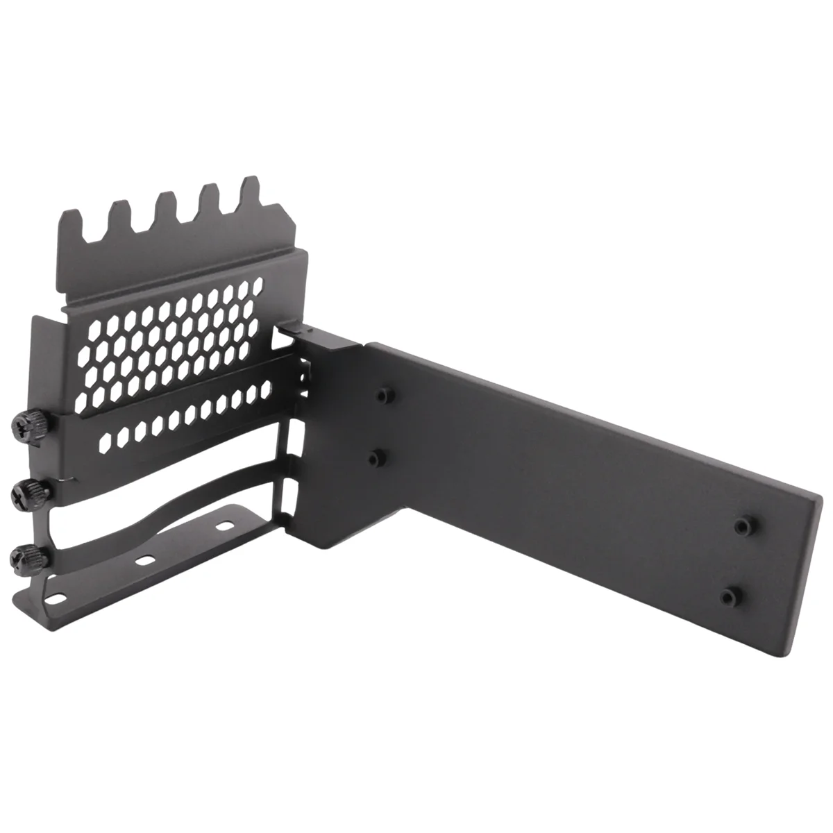 

ABGQ! V-GPUKT 3.0 Vertical Stand 180 to 90 Degree Graphics Card Vertical Bracket PCI-E 3.0X16 Cable Set for RTX3060 2080 2060