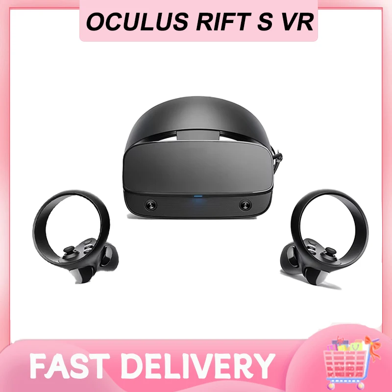 For  Rift S VR Glasses Advanced Immersive Experience Virtual Reality Headset Display Panorama Game Console