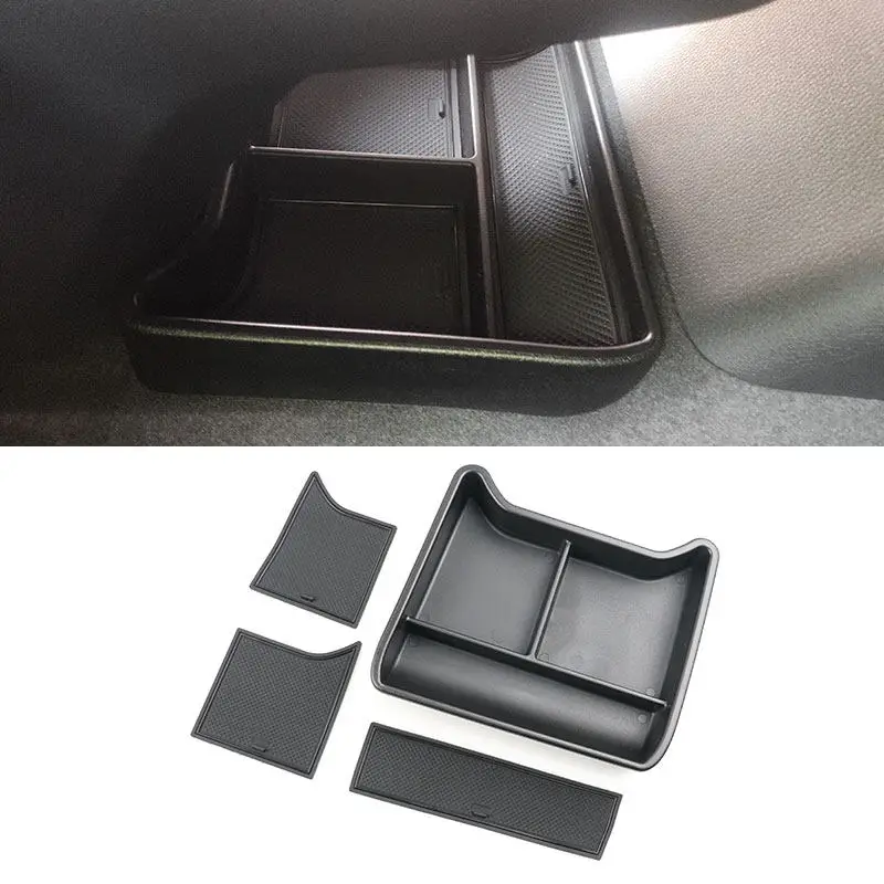 

For VW ID.4 ID4 ID 4 CROZZ Car Center Console Stowing Tiyding Armrest Lower Storage Box Cover Tray Holder Container Organizer