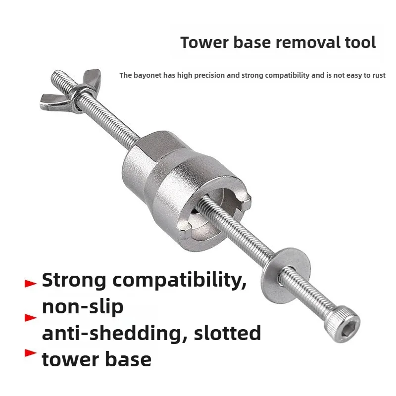 Universal Mountain Road Bicycle Freehub Remover Installer Tower Base Slotted Socket Wrench Bicycle Hub Remove Repair Tool