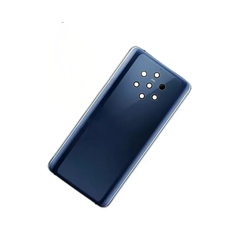 

Nokia9 Real Housing For Nokia 9 PureView 5.99" Glass Battery Cover Repair Back Door Phone Rear Case + Logo