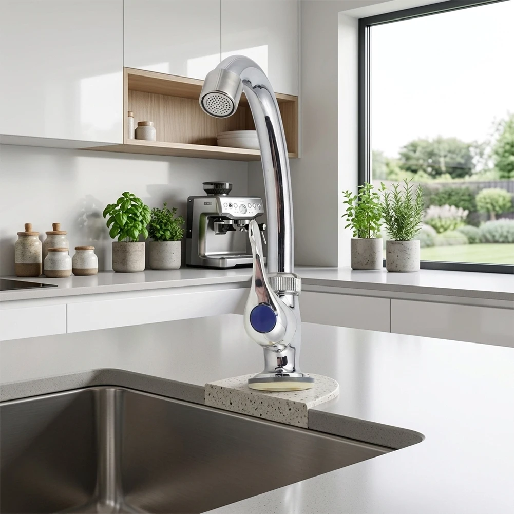 Useful Brand New Durable Good Value High Quality Sink Faucet Kitchen Faucet 1pc Accessories Plastic Steel Tool