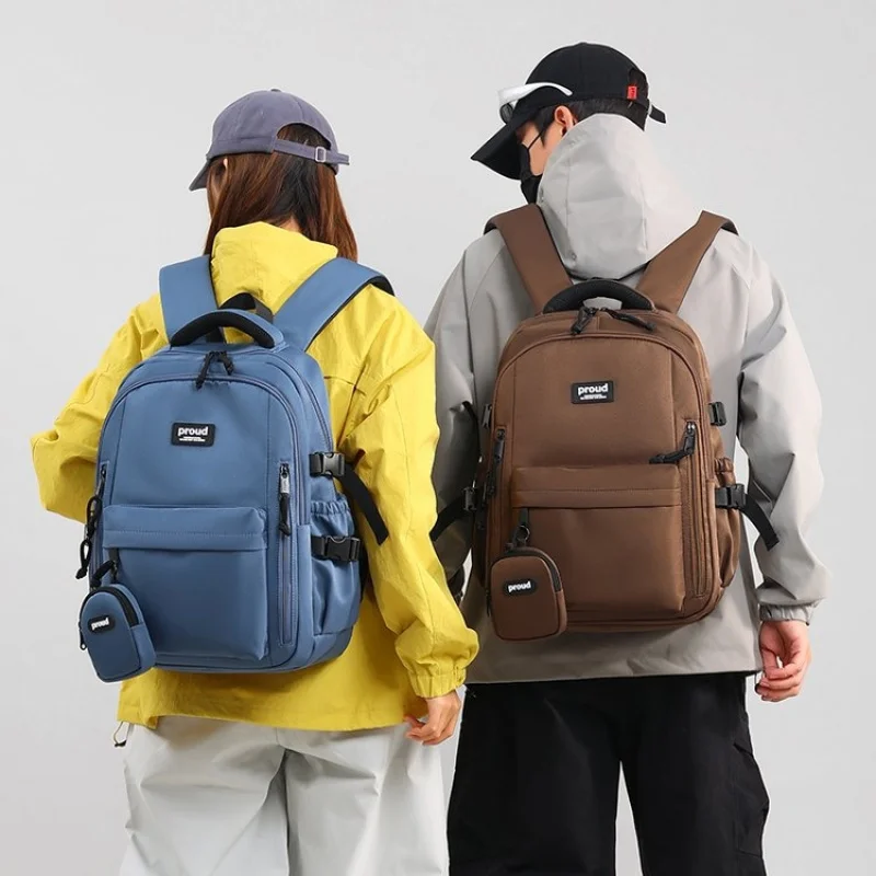 Equipped with Multiple Pockets and Large Capacity, It Can Hold Laptops and Is Suitable for School Work and Business Trips