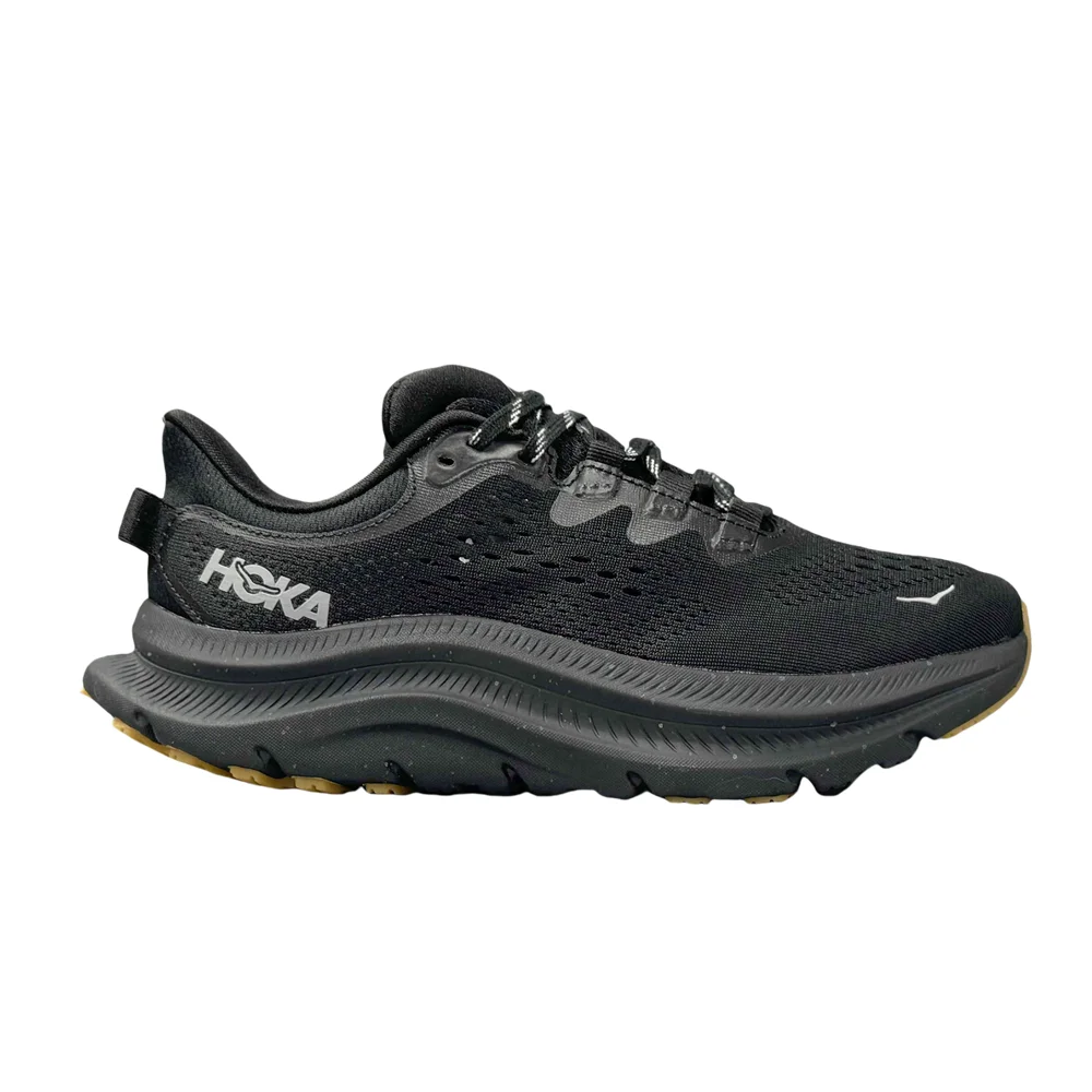 HOKA ONE ONE KAWANA 2 Women Men Black Colour Low-top Comfortable Anti-slip Wear-resistant Breathable Running Shoes 1147930-BBLC