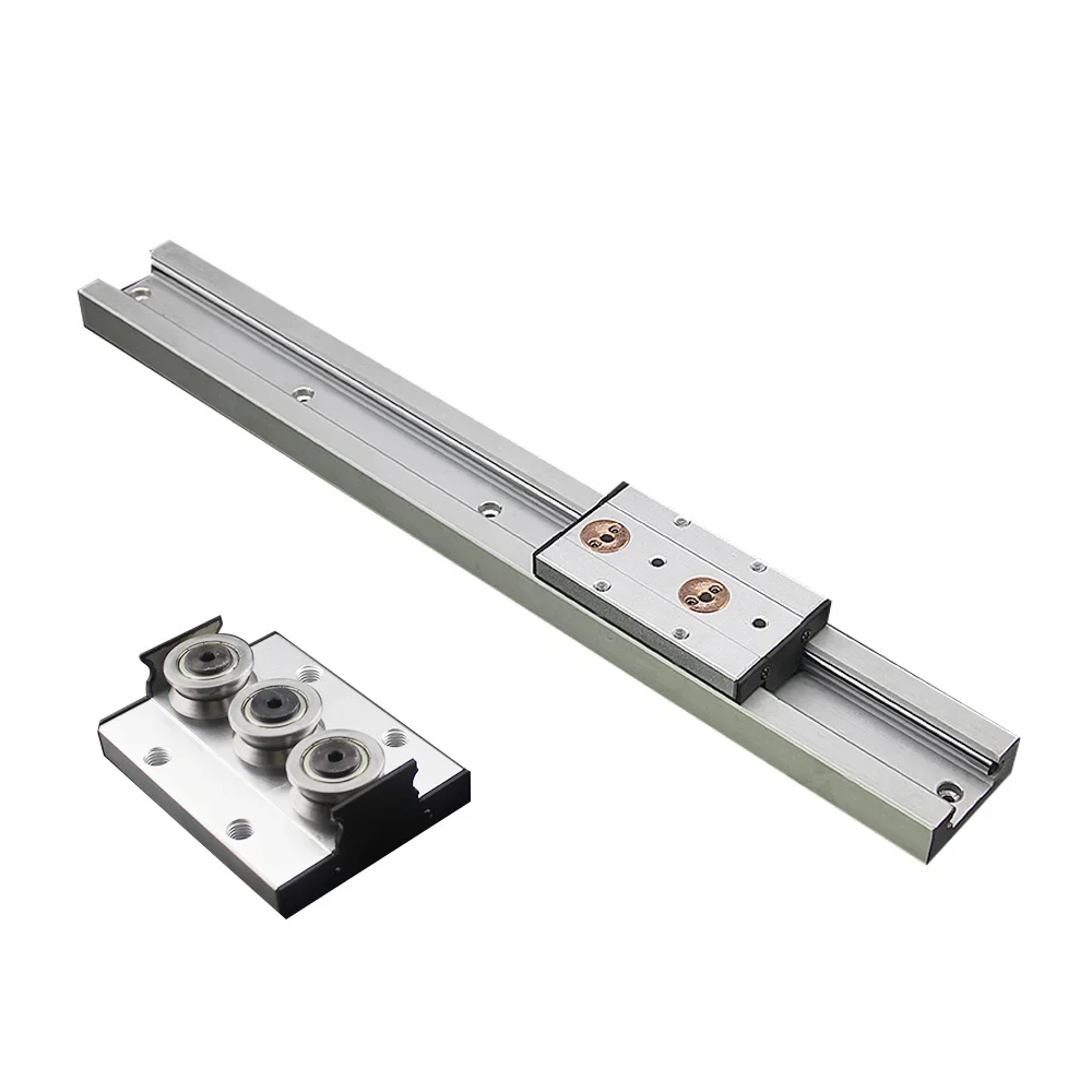 Built-in dual-axis linear guide 38mm SGR15N Roller slide 1 set: 1 SGB15N block and 1 SGR15 guide Length 300 400 500 600 700 800