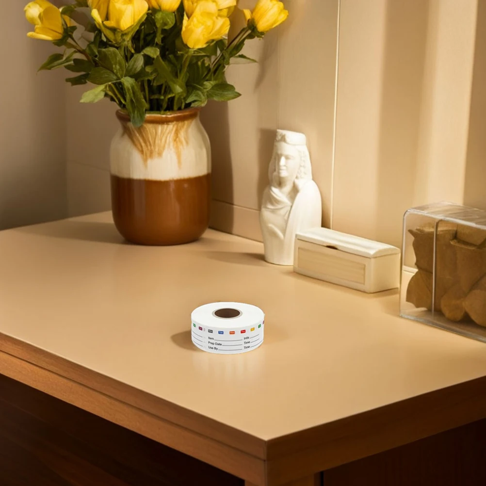 

2 Rolls Stickers Date Label for Food Labeling Kitchen Freezer Labels Containers Cold Storage