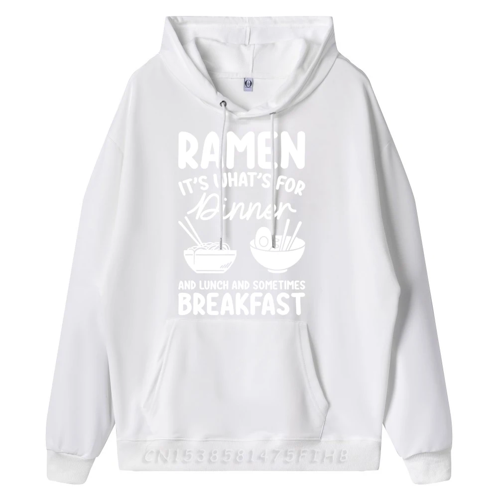 Funny Ramen Dinner Lunch Breakfast Noodle Love Pho Designer Clothes Men Custom Hoodies