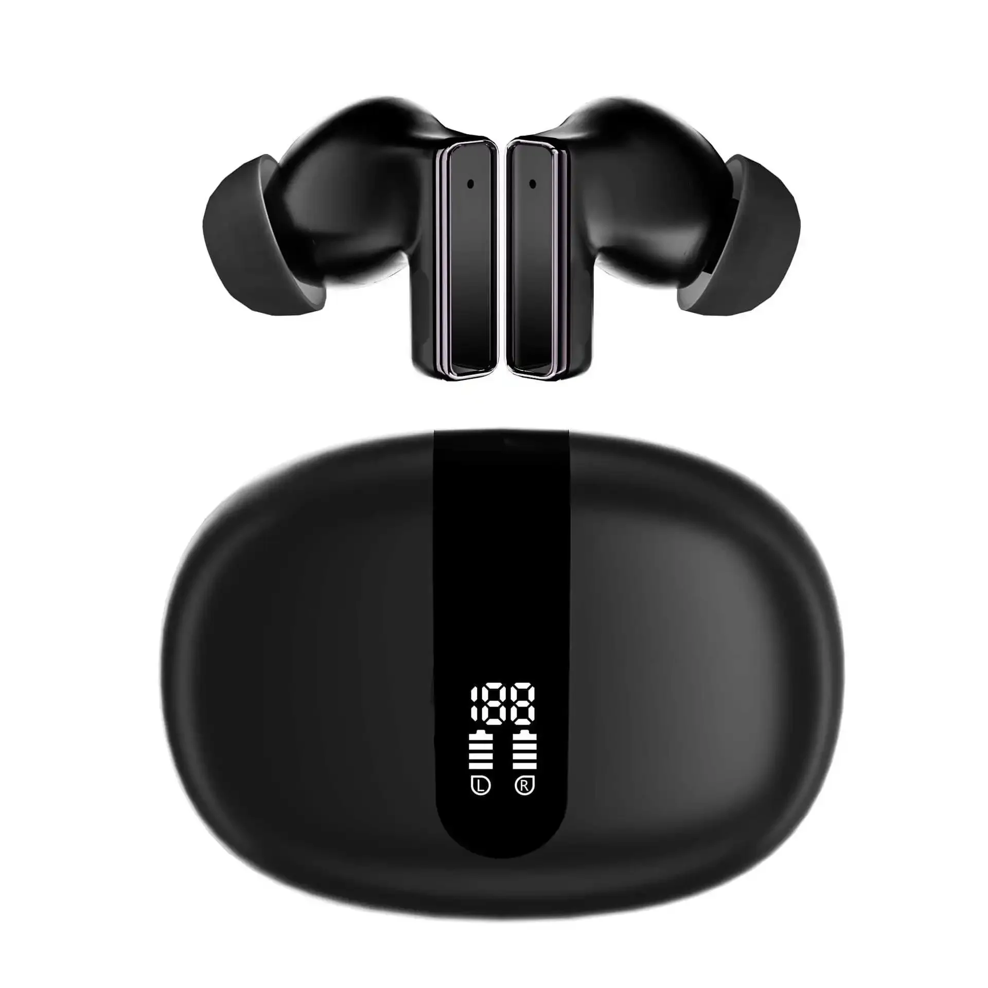 Bluetooth Earbuds Wireless Headphones with Display, In-Ear Design, Visual Battery Indicator, Short Handle 2026 Model