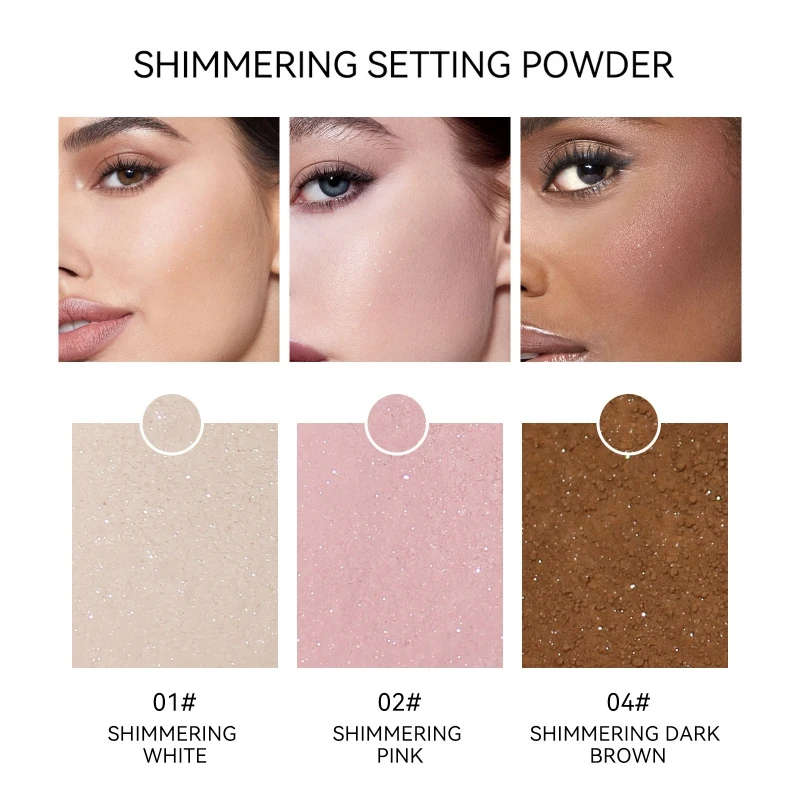 Matte Loose Powder Translucent Makeup Setting Powder Lasting Waterproof Oil Control Finish Makeup Brighten Cosmetic