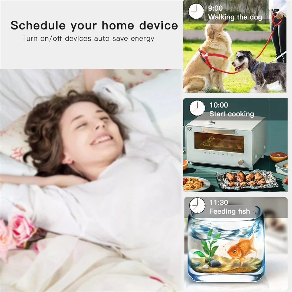 Smart Home Easy Installation And Setup Stylish Design Energy Efficient Timer Top-selling Device Remote Control Wireless