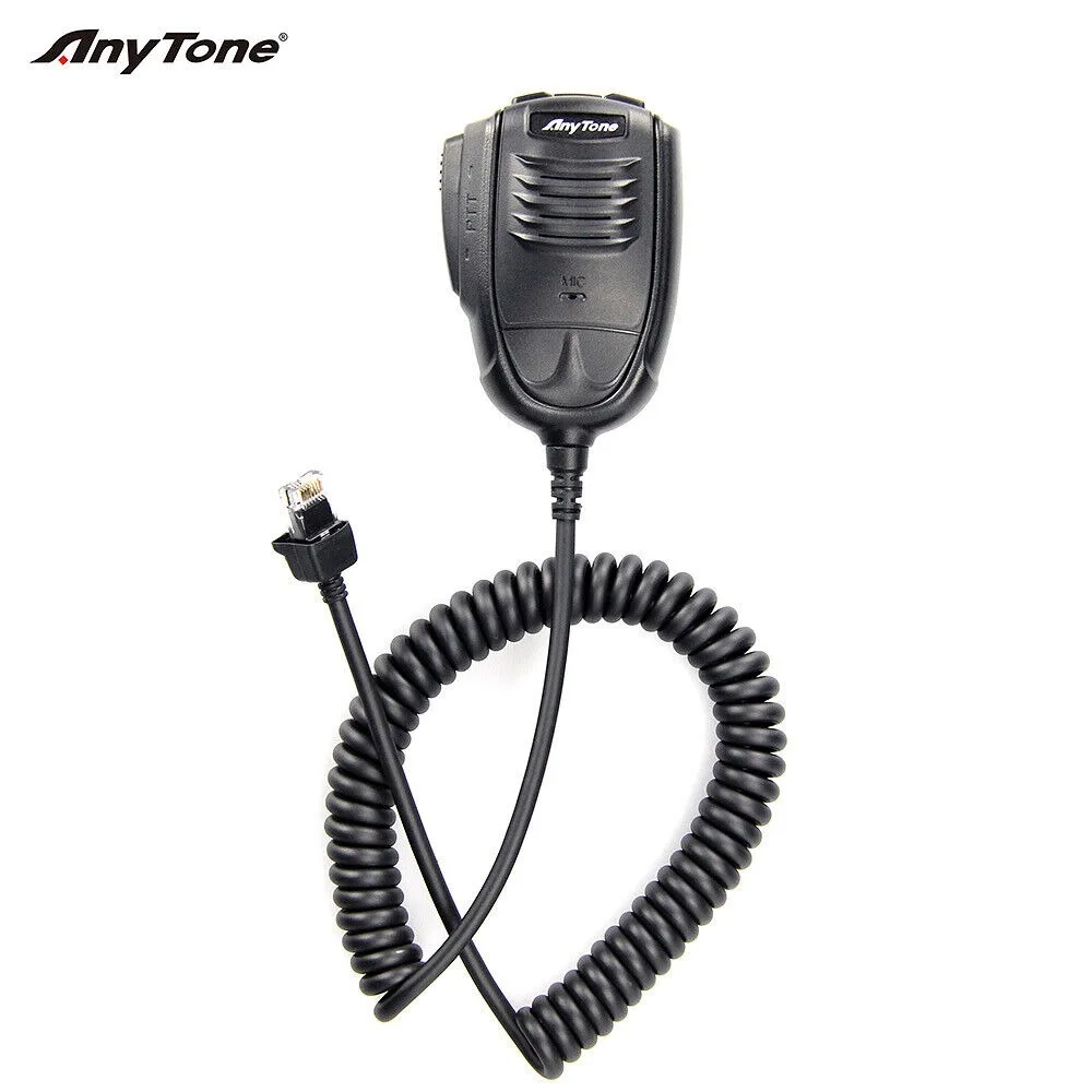 ANYTONE AT-5555N II High Power 60w CB Radio 25.615 - 30.105 Mhz 40-kanałowy mobilny transceiver AM/FM/SSB 11 metrów z radiem LCD