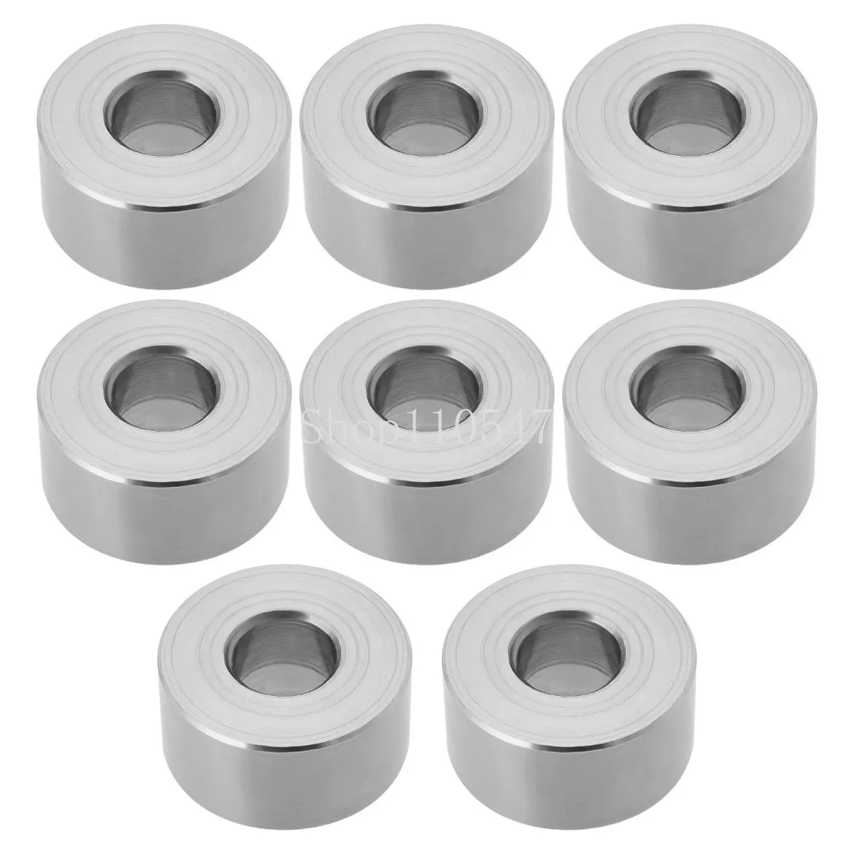 M11 M13 M14 304 Stainless Steel Spacer Sleeve Bushing Washer Gasket Unthreaded Round Hollow Standoff OD 14-20mm Length 1.5-60mm
