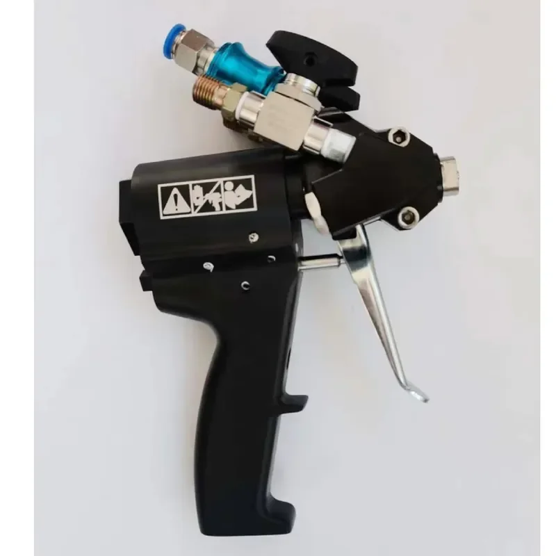 Airless Paint Sprayer Gun for Putty Plaster Disperse Coatings Flame Retardants High Pressure Spray Tool for Wall Ceiling