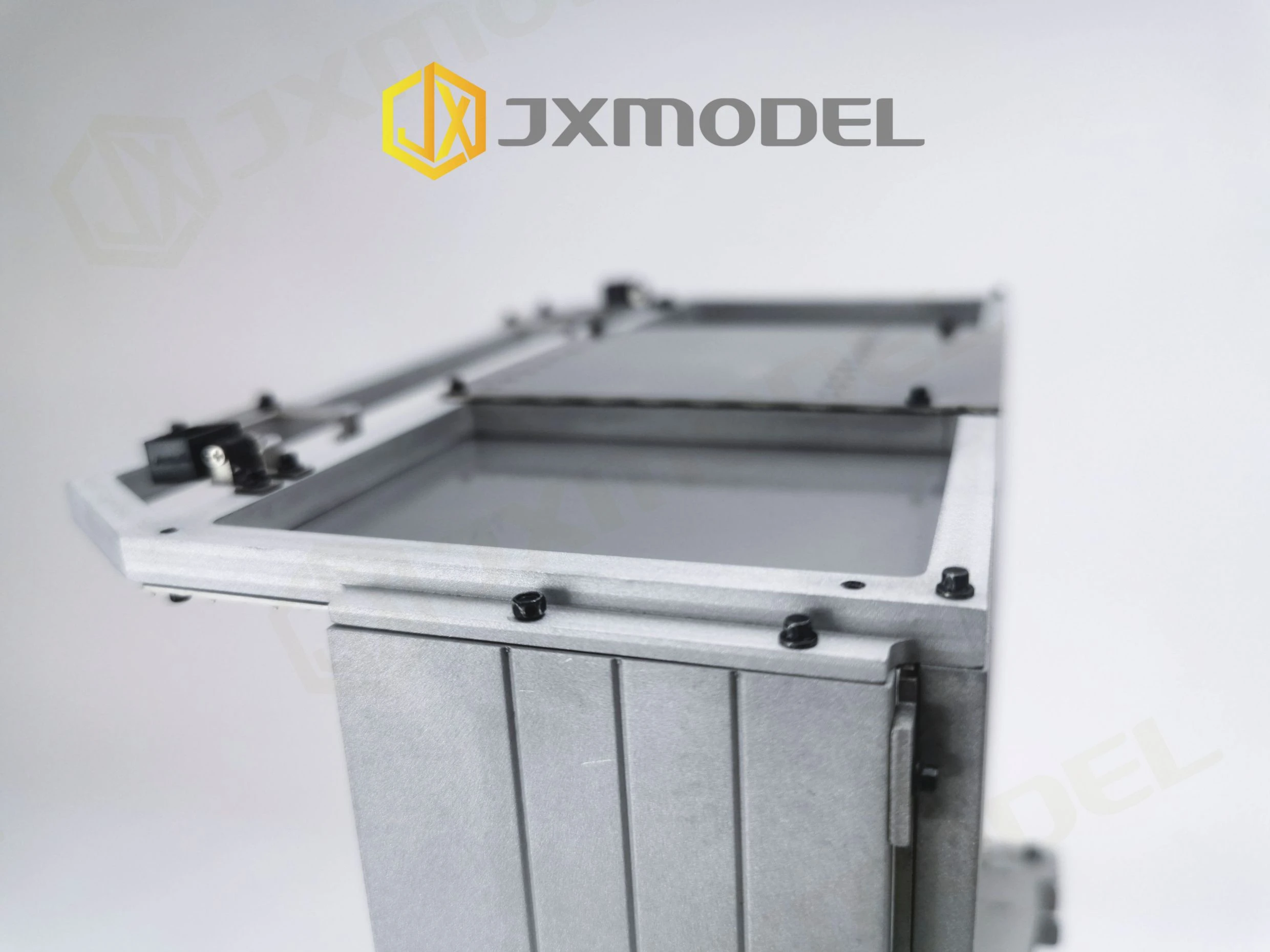 JXMODEL RC Metall-Lastkästen 4 oder 5 Achsen für 8*8 10*10 1/14 Hydraulischer Frontkran-LKW F1650 Automodell Spielzeugteil TH22716 – Detail 5