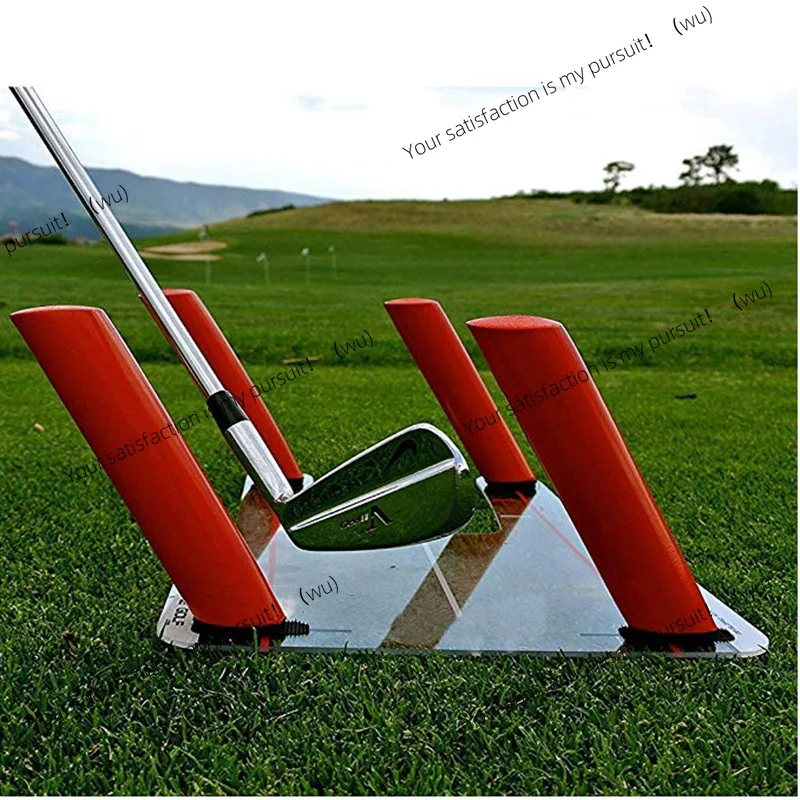 Golf Coach Mirror Swing Exerciser Golf Putter Swing Mirror Obstacle Exerciser golf supplies