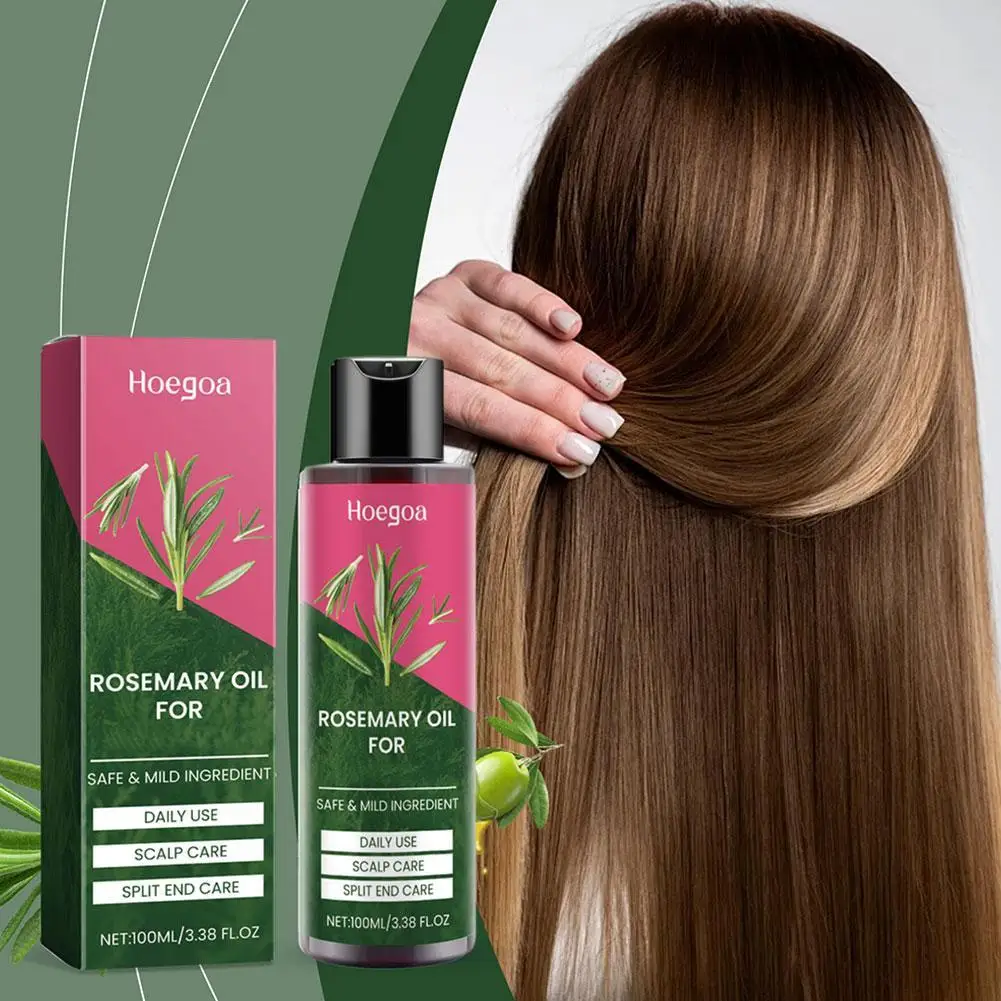 Romero Essentiall-productos orgánicos para el cabello, aceite para fortalecer el cuero cabelludo, para nutrir el cabello brillante, saludable, F6E9