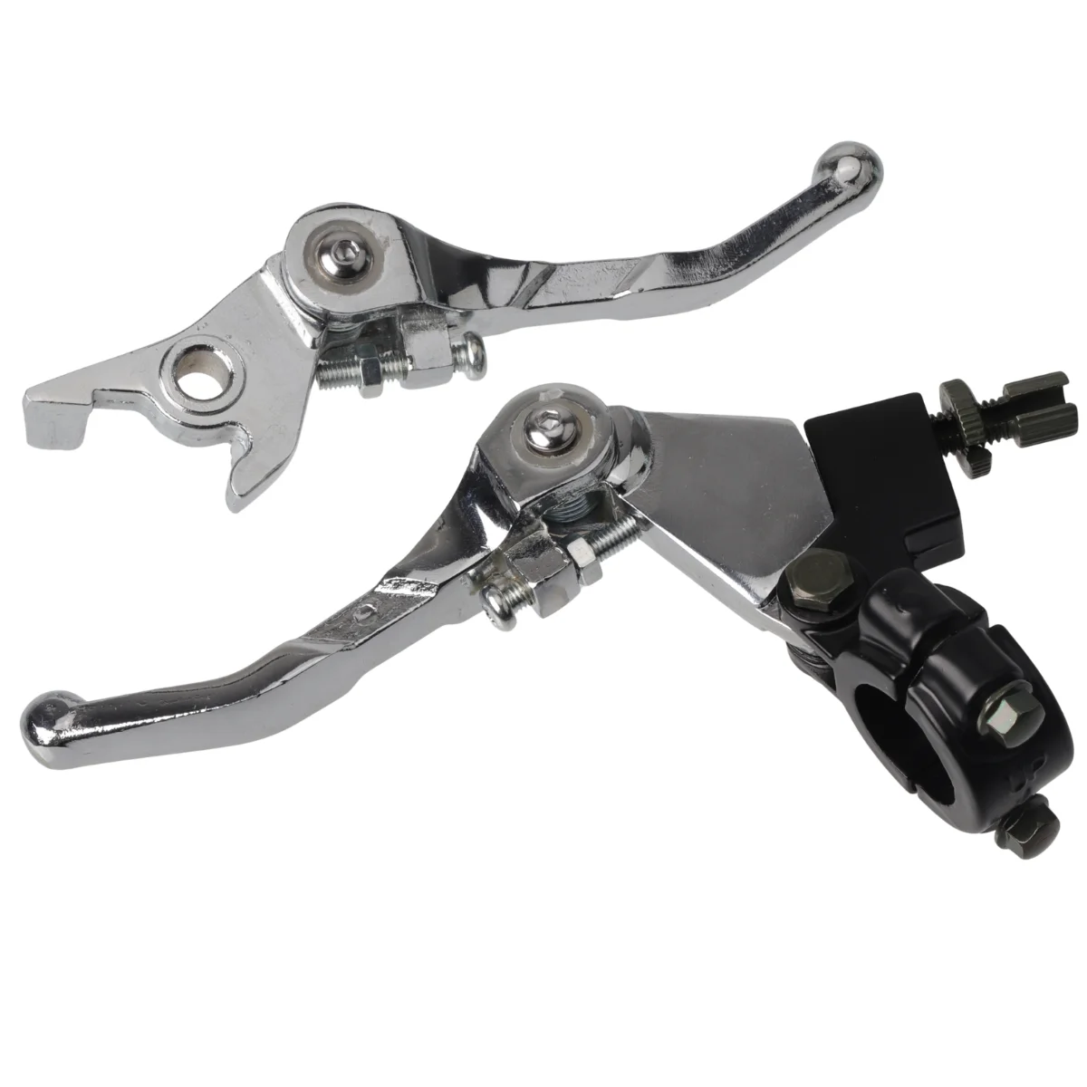Juego de Palancas de Freno y Embrague Plegables de Aleación para Motocicletas de 50cc-200cc, Pit Dirt Bike, ATV, Quad, Compatible con Pit Pro, Xmotos, BSE, KAYO, SSR, YCF, Atomik