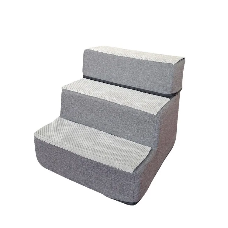 

Plug-in Pet Stairs Dog Stairs Pet Stairs Sponge Steps Small Dog Teddy on Couch Rascador Gato Cat Accessories