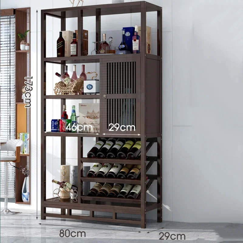 Vitrina De cristal, gabinetes De vino, estante para almacenamiento De licores, mostrador, gabinete De vino, estante, bodega, Vitrinas De Vidrio, muebles para el hogar