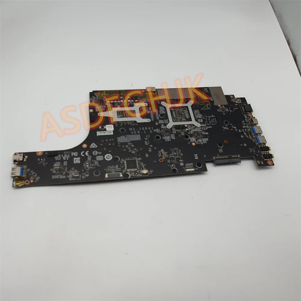 Original For MSI GF63 10SCSR-265CN MS-16R4 Laptop Motherboard MS-16R41 Ver1.0 I7-9750H N18P-G62-A1 GTX1650M Tested Fast Shipping