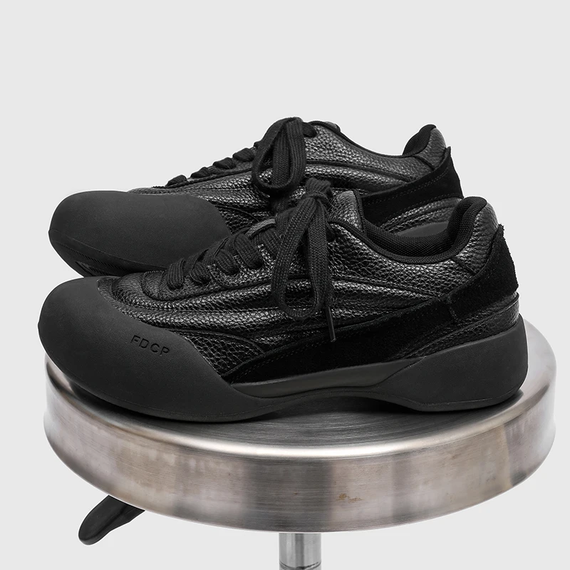 Men Curved Wave Casual Skate Shoes New Trendy Low Top Breathable Lightweight Street Fashion Sneakers