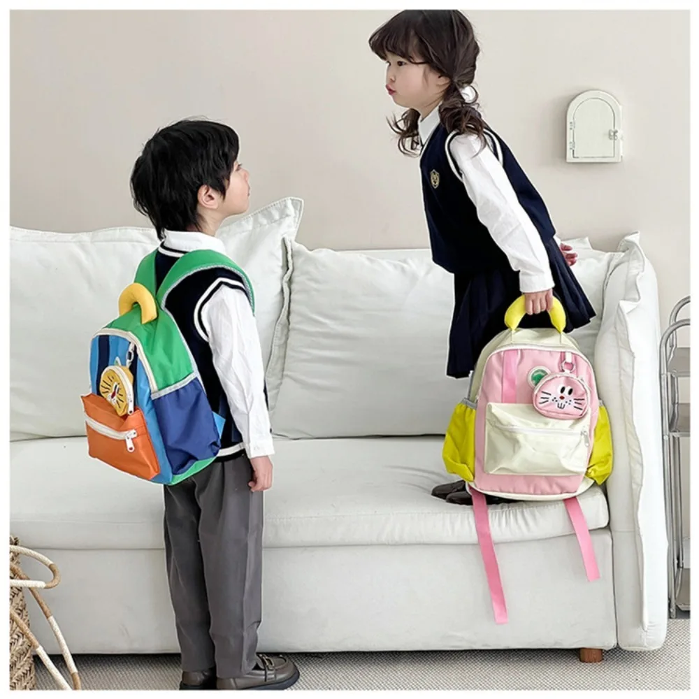 Breathable Cute Kindergarten Schoolbag Waterproof Ultra-light Fashion Children School Bags Casual Colorful 's Cartoon Backpacks
