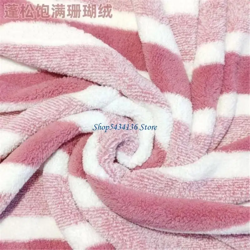 H7ED Absorbent and Soft Corals Fleece Hand Towel Bath Towel for Swimmers and