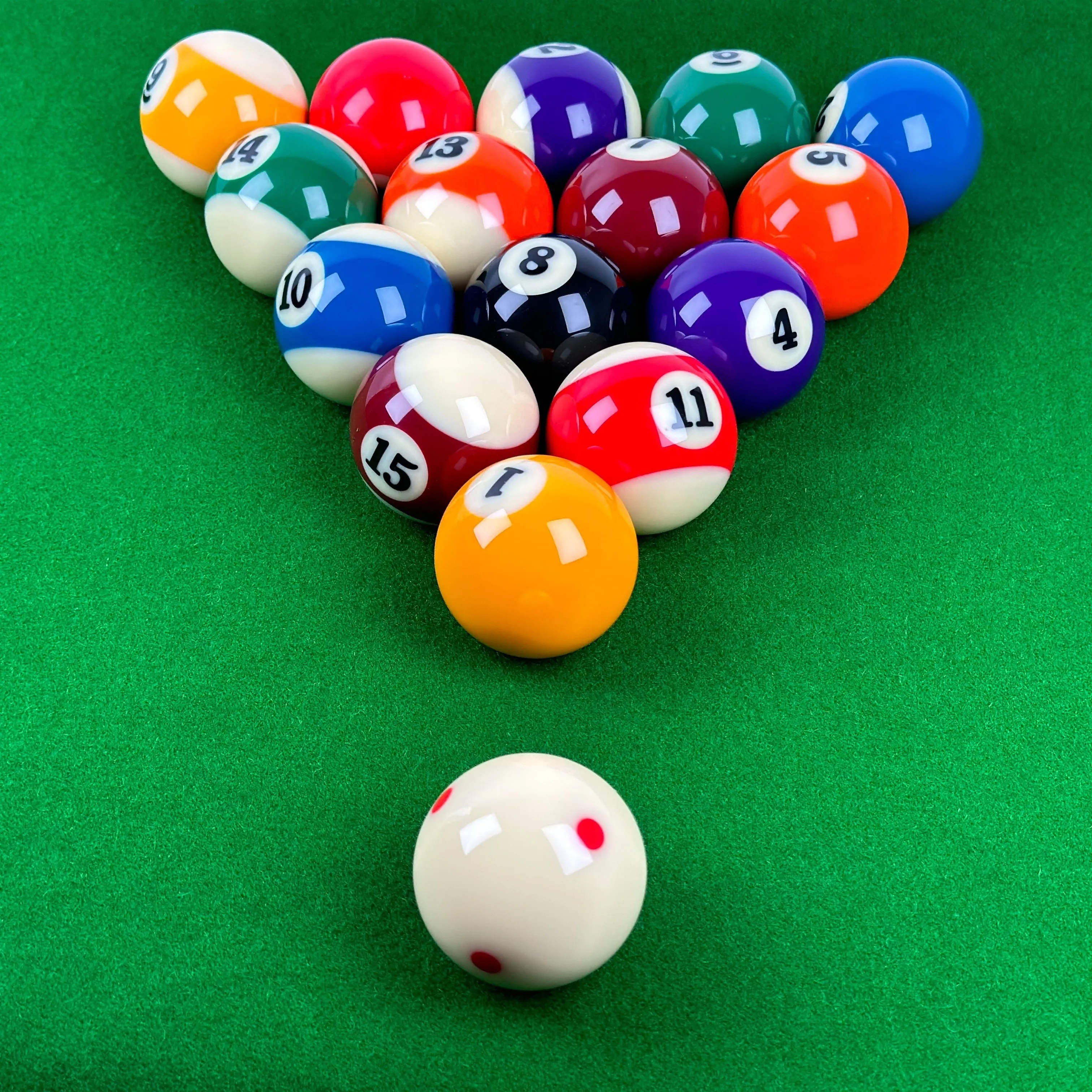 

Billiard Pool Balls Set 16 Pool Table Balls 2-1/4" Regulation Size