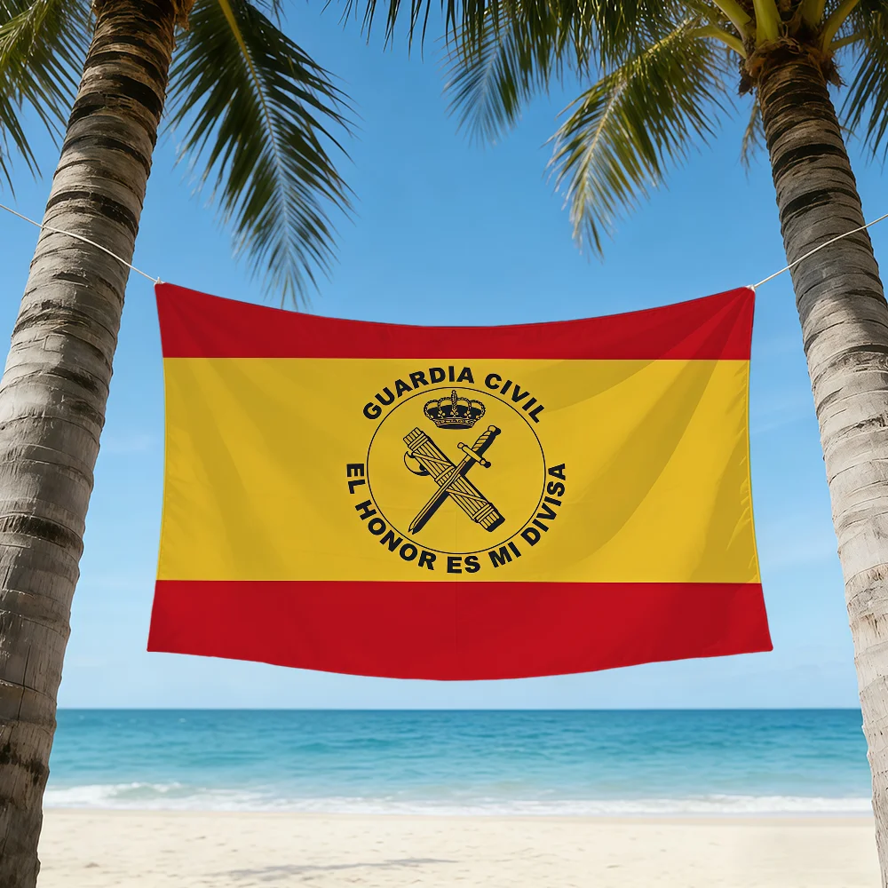 Spain Guardia Civil flag Best Price For Outdoor Camping Party Club Banner Decoration Ornaments