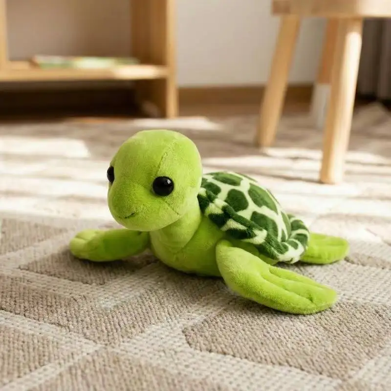 Newest Parent and Child Turtle Doll Kawaii Stuffed Plush Toy Figure Cartoon Anime Cute Children's Birthday Holiday Gift Doll