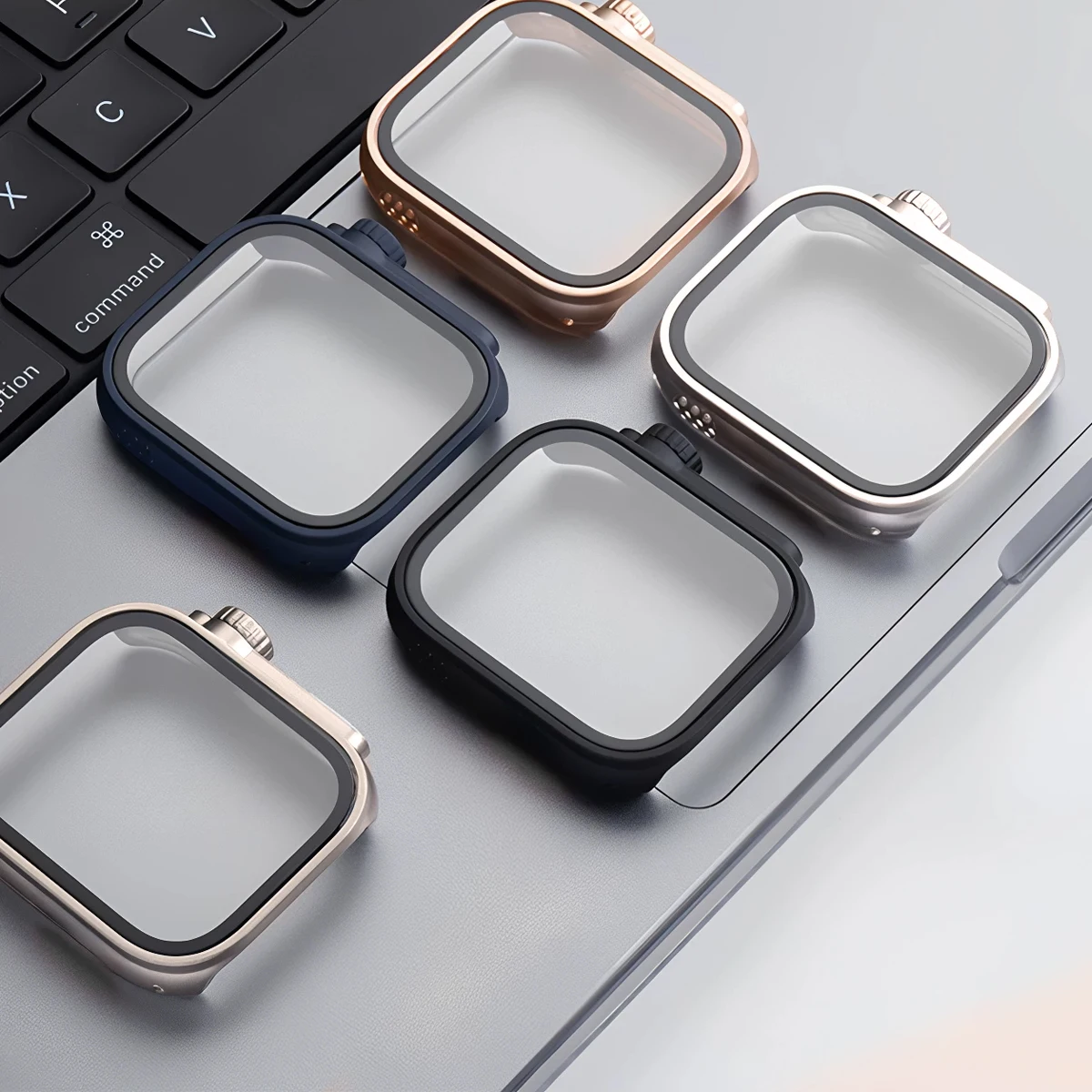 Tempered Glass Case for Huawei Watch Fit 5/5Pro Change To Ultra Case for Huawei Fit 4/4Pro 3 Screen Protector Bumper Frame corre