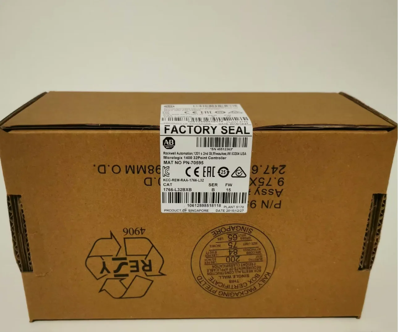 

1 шт. новый AB 1766-L32BXB 1766L32BXB в коробке