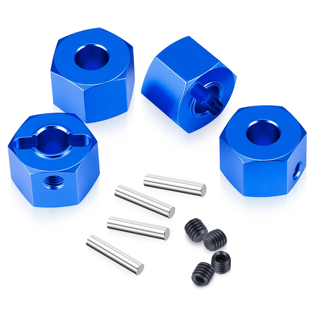 YEAHRUN Aluminum Alloy Wheel Hex Adapter 9mm for 1/10 Traxxas slash 2wd RC Car Short Course Truck Upgrades Parts