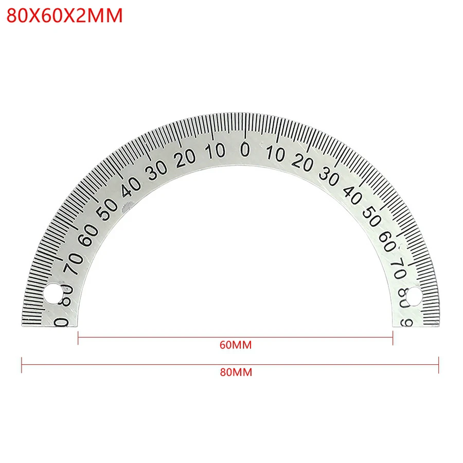 1 шт. градуированный транспортир полукруглый циферблат шкала идентификационный циферблат степень 60 мм 80 мм 120 м 240 мм 180 градусов