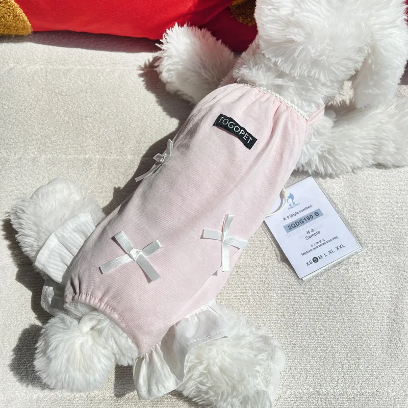 Pijama transpirable de una pieza para perros pequeños, ropa cómoda - imagen 4