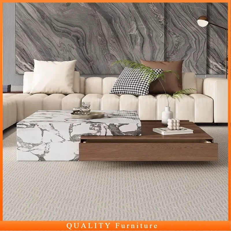 

Nordic Luxury Coffee T Able Modern Simple Exquisite Glamour Coffee Tables Delicacy Quality Mesa De Centro Sala Home Furniture